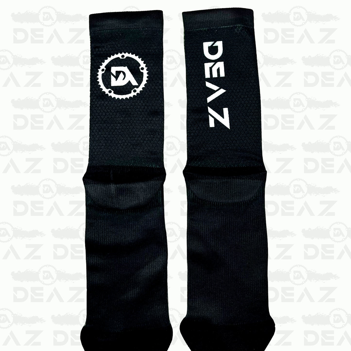 Completo Deaz Tall Neck Nero/Verde Fluo + calze