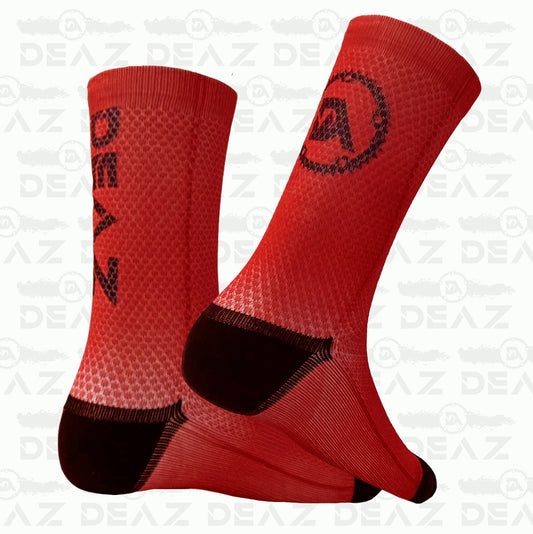 Calze da Ciclismo DEAZ Rosso