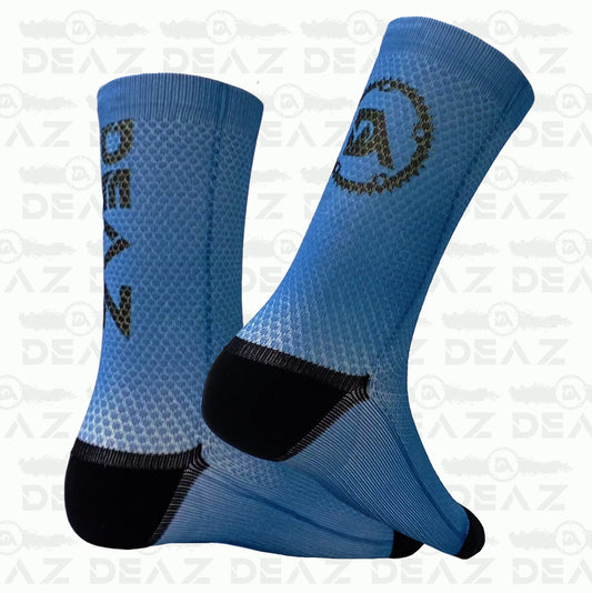 Calze da Ciclismo DEAZ Cyan