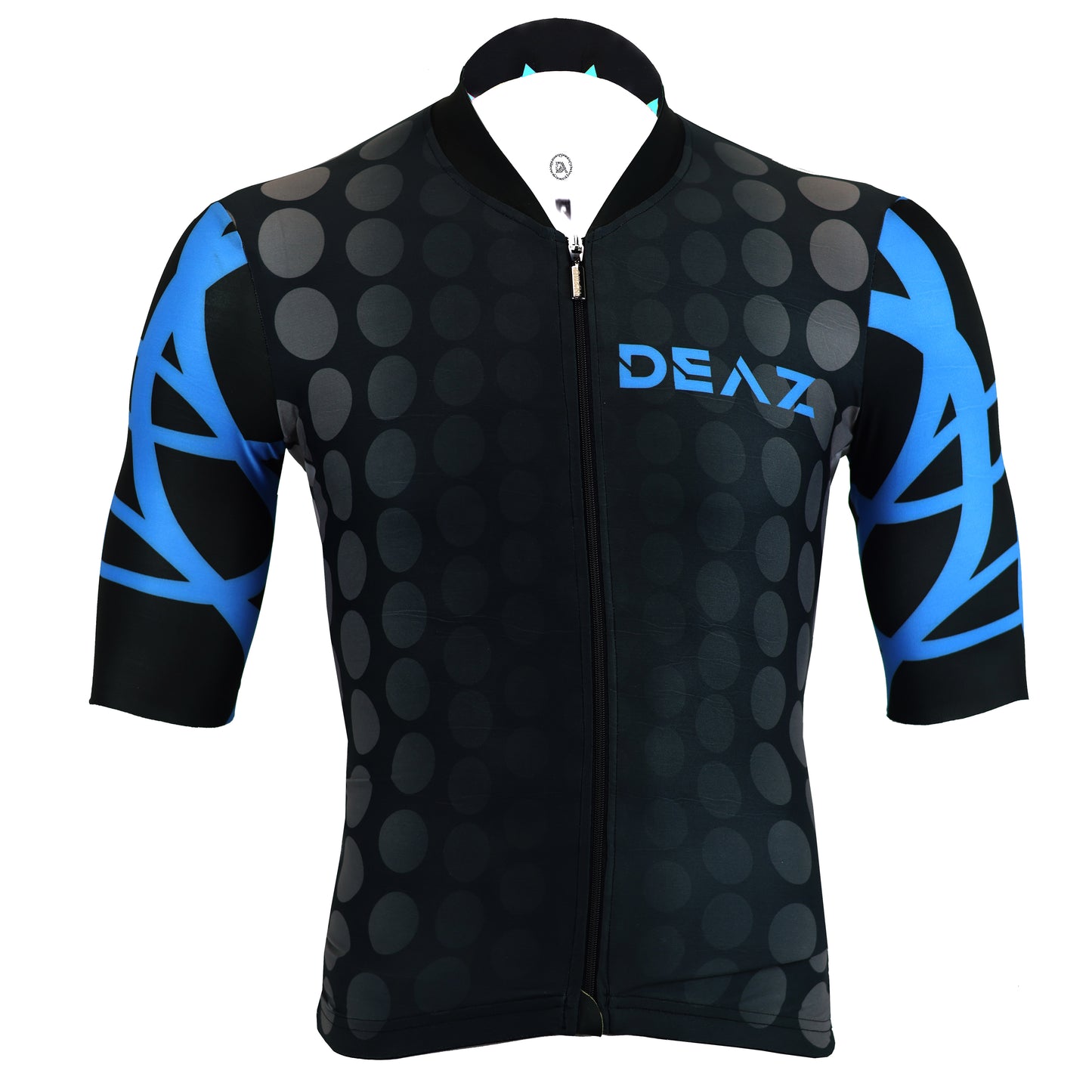 Maglia DEAZ high performance laser cut CYAN