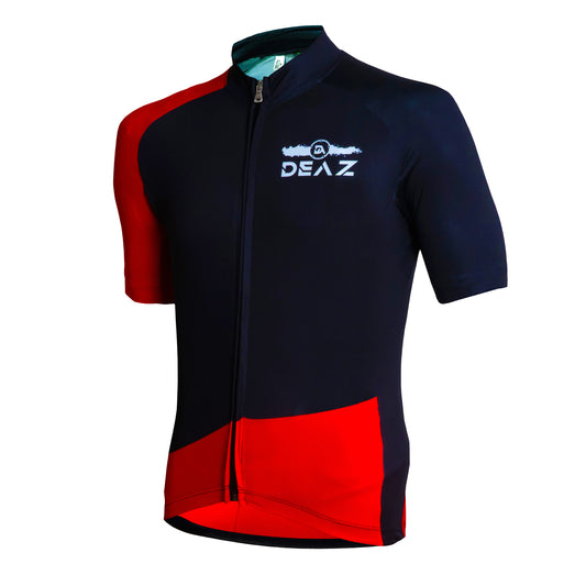 Maglia Deaz Transpiring Estiva Nero/Rosso