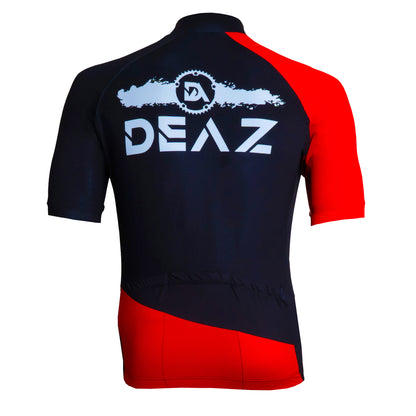 Maglia Deaz Transpiring Estiva Nero/Rosso